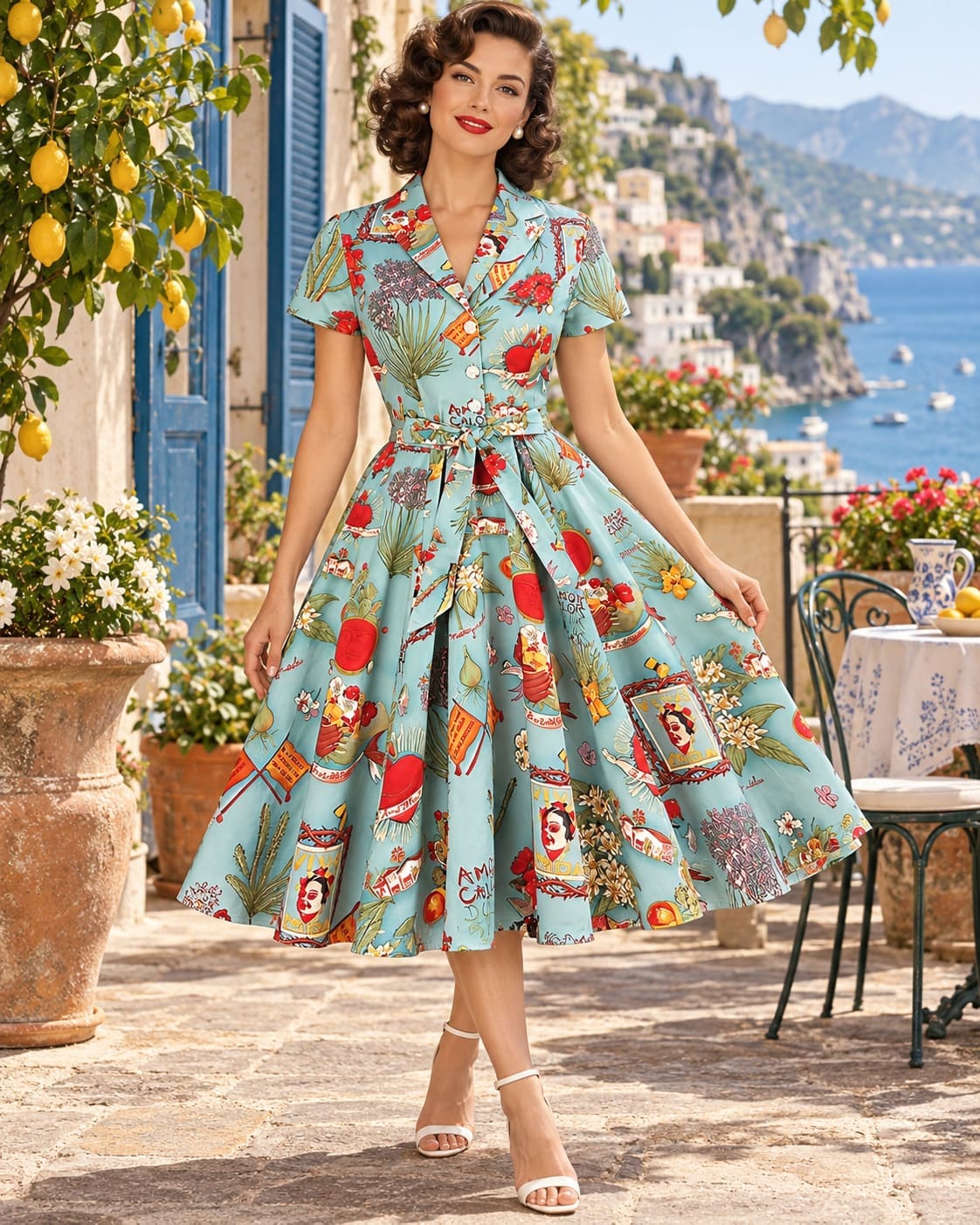 Robe Cocktail Rockabilly