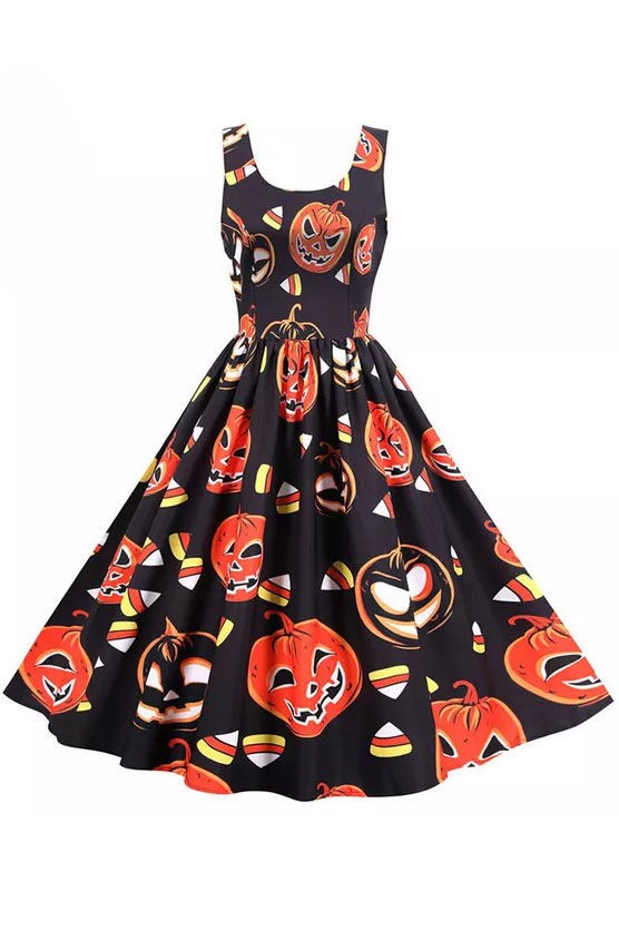 Red Short Sleeve High Waist Button Up Robe Pin Up Swing Formal Party Ladies Dresses