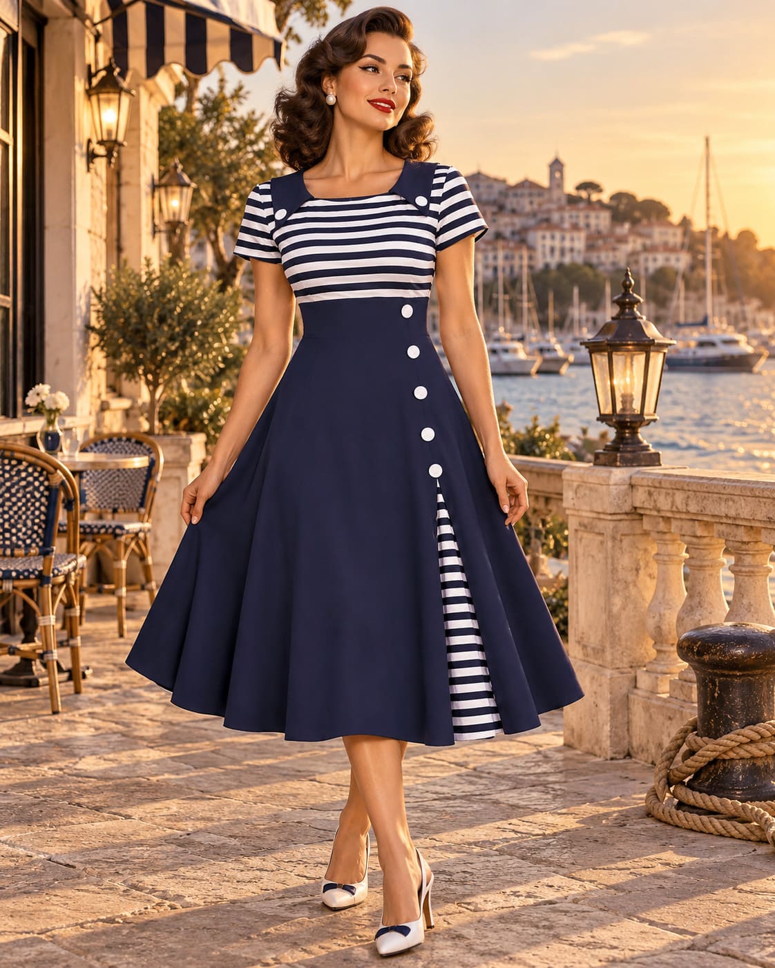 Robe Rockabilly Sailor
