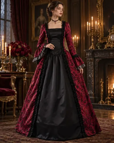 Robe Victorienne Longue
